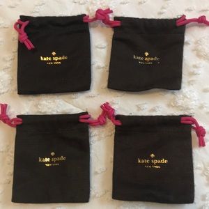 4 Kate Spade small jewelry bags